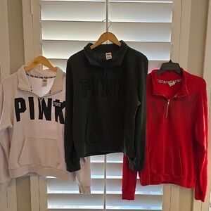 Victoria's Secret PINK Bundle (3) pullovers